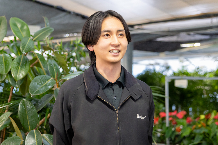 2023年入社/室内緑化事業部 A.T